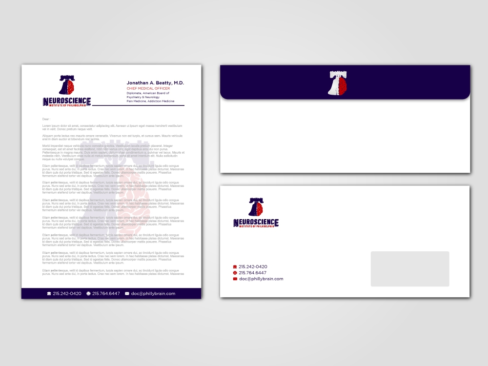 Neuroscience Institute of Philadelphia logo design by labo