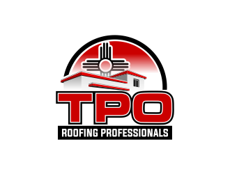 TPO Roofing Professionals logo design by pakderisher