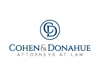 Cohen & Donahue Attorneys at Law logo design by jaize