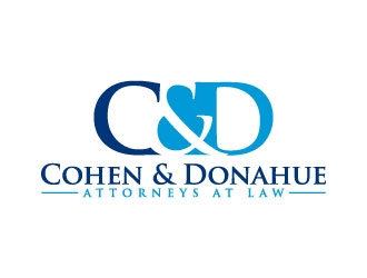 Cohen & Donahue Attorneys at Law logo design by daywalker