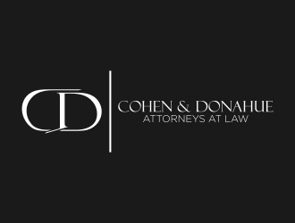Cohen & Donahue Attorneys at Law logo design by Dhieko