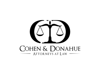 Cohen & Donahue Attorneys at Law logo design by akhi