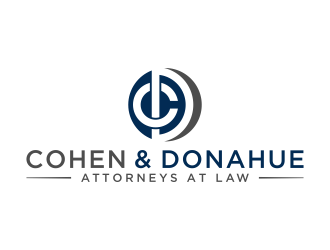 Cohen & Donahue Attorneys at Law logo design by FriZign