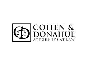 Cohen & Donahue Attorneys at Law logo design by cintoko