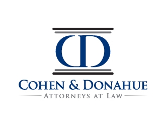 Cohen & Donahue Attorneys at Law logo design by J0s3Ph