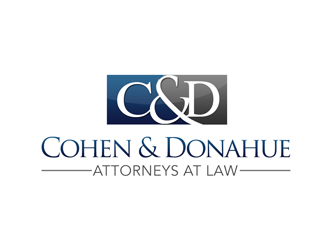 Cohen & Donahue Attorneys at Law logo design by kunejo