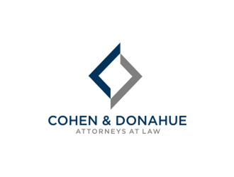 Cohen & Donahue Attorneys at Law logo design by sheilavalencia