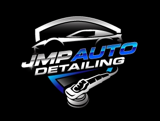 JMP Auto Detailing logo design by mawanmalvin