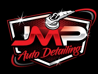 JMP Auto Detailing logo design by REDCROW