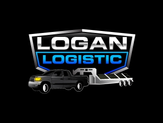 LOGAN LOGISTICS LLC logo design by mawanmalvin
