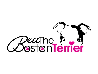 Bea the Boston Terrier logo design by Aelius