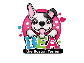 Bea the Boston Terrier logo design by mawanmalvin