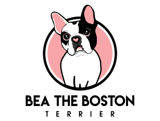 Bea the Boston Terrier logo design by JessicaLopes