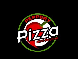 Peppery Pizza and Poutine  logo design by bougalla005