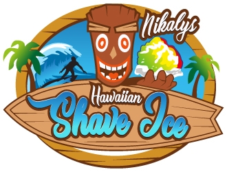 NIKALYS Hawaiian Shave Ice logo design by MUSANG