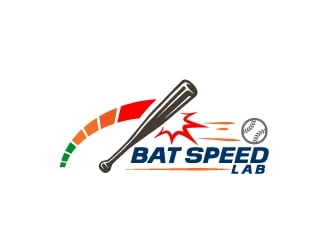 Bat Speed Lab logo design by josephope