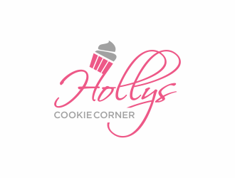Hollys Cookie Corner logo design by checx