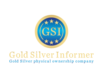 Gold Silver Informer logo design by BlessedArt