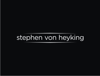 Stephen von Heyking logo design by narnia
