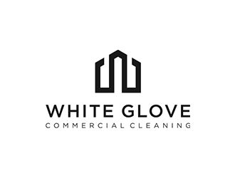 White Glove Commercial Cleaning logo design by blackcane