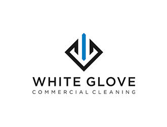 White Glove Commercial Cleaning logo design by blackcane