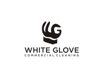 White Glove Commercial Cleaning logo design by sabyan