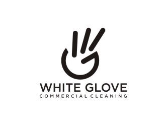 White Glove Commercial Cleaning logo design by sabyan