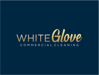 White Glove Commercial Cleaning logo design by MagnetDesign