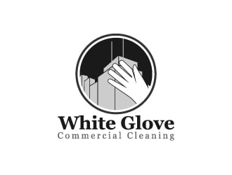 White Glove Commercial Cleaning logo design by kasperdz