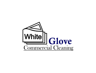 White Glove Commercial Cleaning logo design by kanal