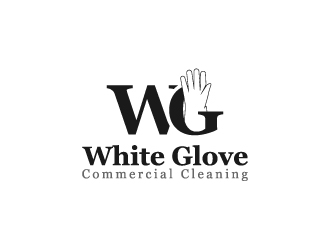 White Glove Commercial Cleaning logo design by kasperdz