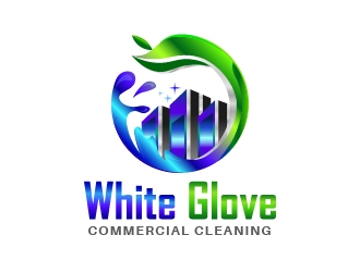 White Glove Commercial Cleaning logo design by Yogienugr
