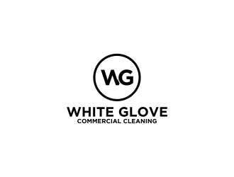 White Glove Commercial Cleaning logo design by RIANW