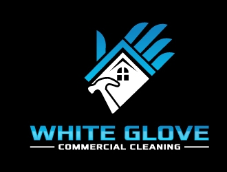 White Glove Commercial Cleaning logo design by jenyl