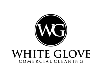 White Glove Commercial Cleaning logo design by cintoko