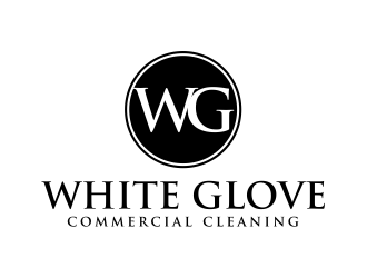 White Glove Commercial Cleaning logo design by cintoko