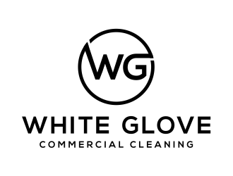 White Glove Commercial Cleaning logo design by cintoko