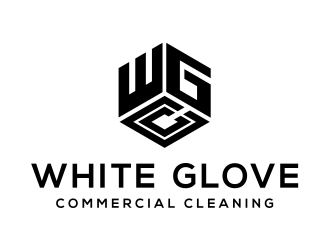 White Glove Commercial Cleaning logo design by cintoko