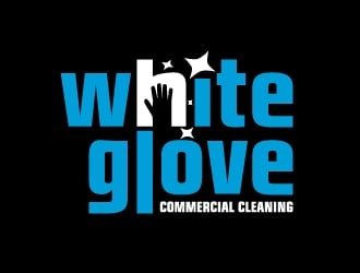 White Glove Commercial Cleaning logo design by josephope