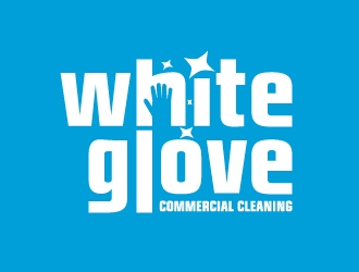 White Glove Commercial Cleaning logo design by josephope