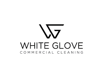 White Glove Commercial Cleaning logo design by Fear