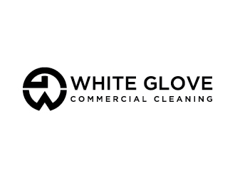White Glove Commercial Cleaning logo design by Fear