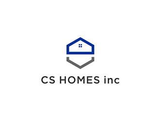 CS HOMES inc logo design by blackcane