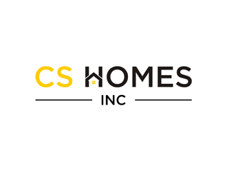 CS HOMES inc logo design by KQ5