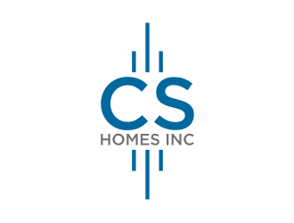 CS HOMES inc logo design by rief