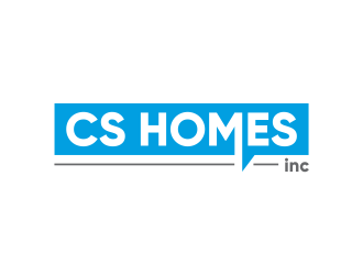 CS HOMES inc logo design by qqdesigns