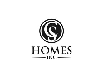 CS HOMES inc logo design by alby