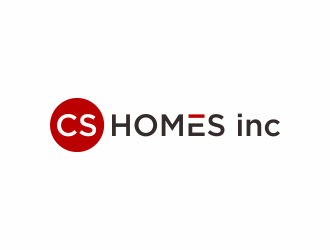 CS HOMES inc logo design by checx