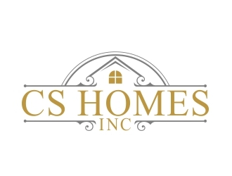 CS HOMES inc logo design by b3no