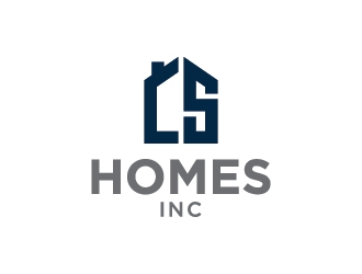 CS HOMES inc logo design by Fear